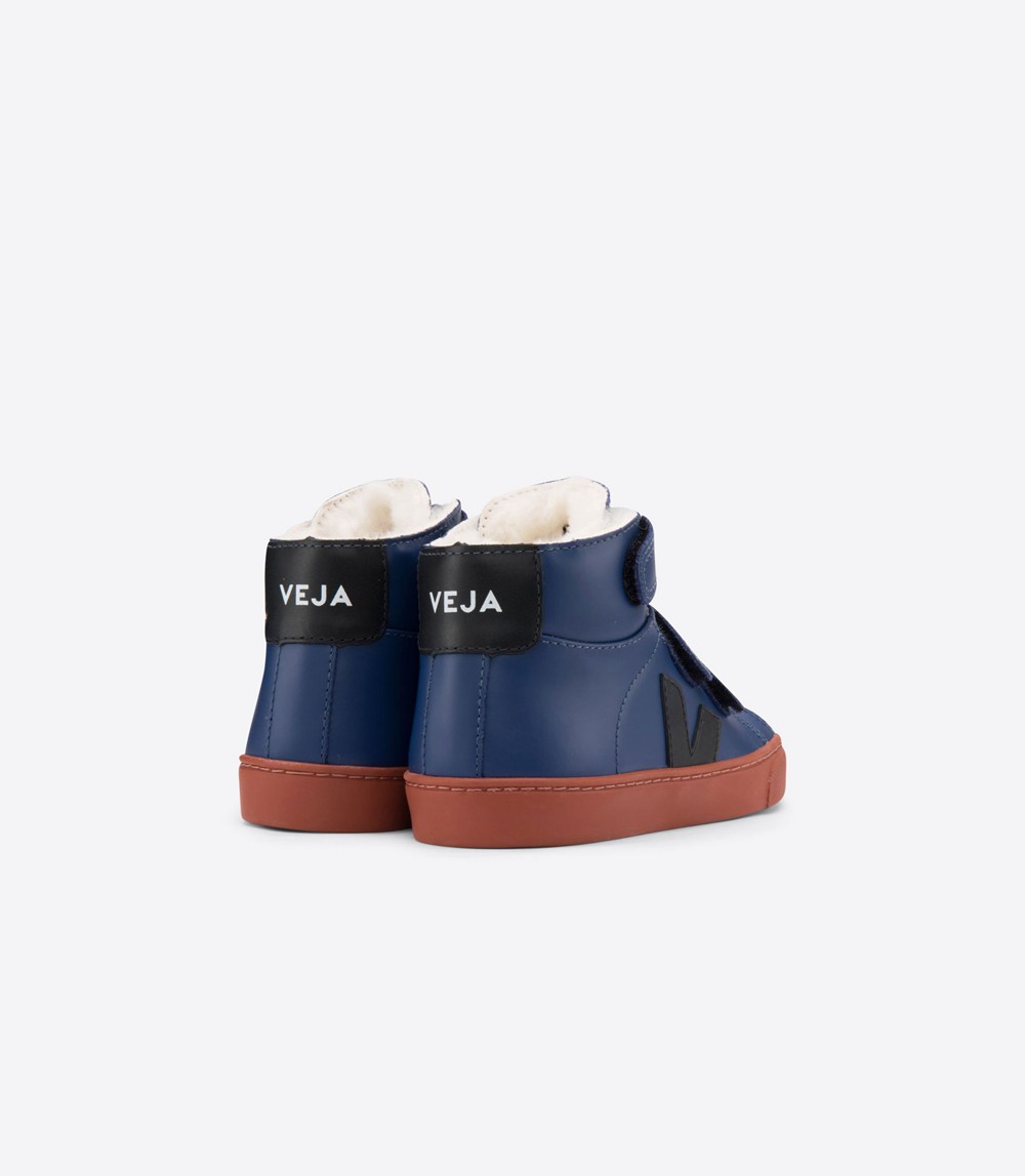 Veja Sneakers Copii - Esplar Mid Fured - Albastri - 1904375-DG